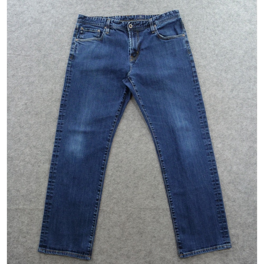 Adriano Goldschmied Jeans Mens 36 Blue Graduate Straight Leg Denim Mid Rise